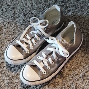 Converse Gray Low-Top Sneakers